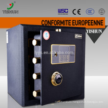 Customized wholesale safe box compact fingerprint safe various sizes alloy steel keep safe box